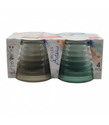 Klaasid Botanic, Bormioli Rocco, ümar 270ml 4tk