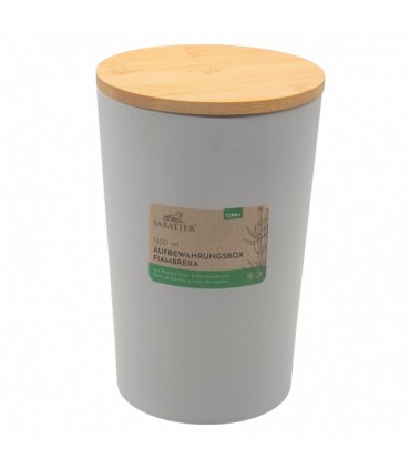 Hoiustamiskarp kaanega, bamboo 1300ml