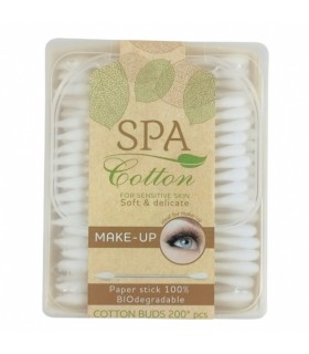 Vatitikud make-up SPA Cotton Organic 200tk