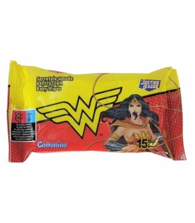 Niisked salvrätikud Wonder Woman 15tk