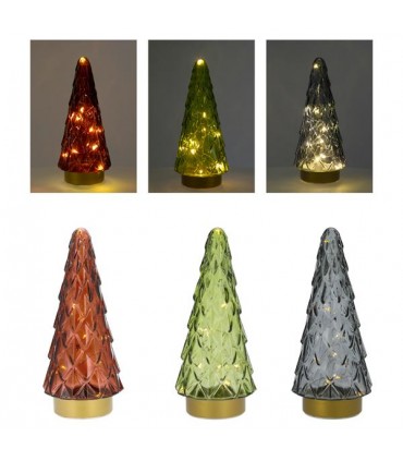 Kuusk klaasist LED H24cm