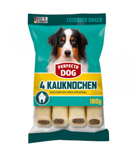 Närimispulgad koertele, Perfecto Dog 4tk, 180g