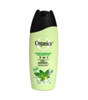 Shampoon Organics taimed/piparmünt 200ml