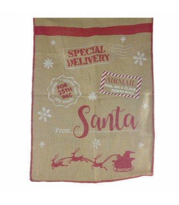 Kott Jute Merry Christmas 80x110cm
