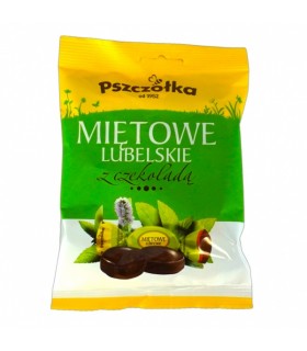 Karamellikommid šokolaadi-piparmündi täidisega Mietowe 100g