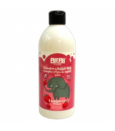 Šampoon-vannivaht lastele, Barwa, vaarika lõhnaline 500ml