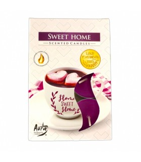 Teeküünlad Scented tealight Sweet Home 6 tk