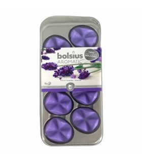 Lõhnavaha, Bolsius, värske lavendeli aroom 8tk