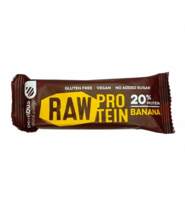 Proteiinibatoon 20%, Raw Bombus, banaani 50g