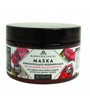 Juuksemask, Barwa Botanic, toitev ja taastav 220ml