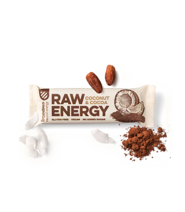 Raw Energy, Bombus, kookose ja kakao 50g