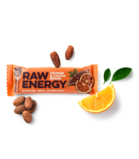 Raw Energy, Bombus, apelsini ja kakaooad 50g