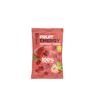 Kummikommid, Fruit Energy, maasika 35g