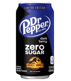Karastusjook Dr.Pepper, suhkruvaba tumeda marjaga 355ml