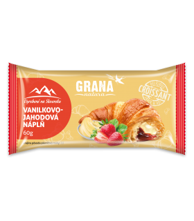 Croissant vanilje-maasika Grana 60g