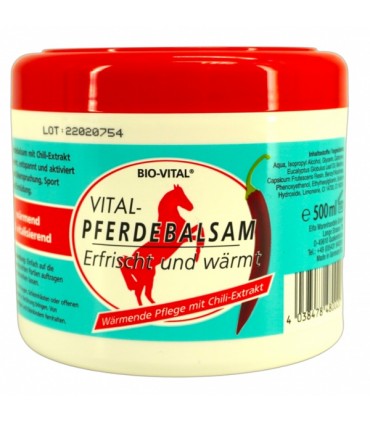 Hobusepalsam, Bio-Vital, tšilliga 500ml