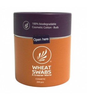 Vatitikud, Wheat Swabs, 100% biolagunevad 200tk