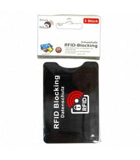 Pangakaartide kaitseümbris, RFID-Block, 3-le kaardile.