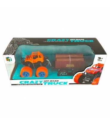Autotreiler Crazy off-road truck