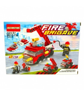 Klotsikomplekt, Fire brigade 6in1 142-osa