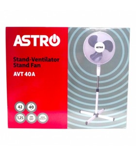 Põrandaventilaator Astro, hall/valge 42W 40cm
