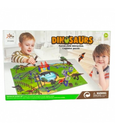 Rallirada, dinosaurused