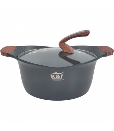 Pott, kaanega 2,5L 20cm 