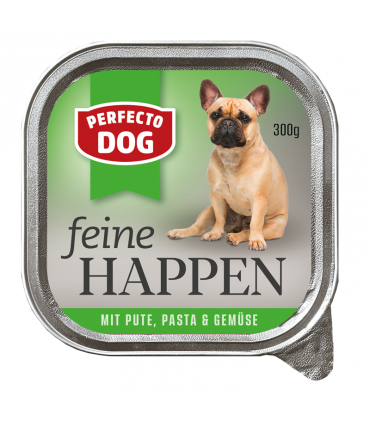 Pasteet koerale kalkuni ja taimedega, Perfecto Dog 300g