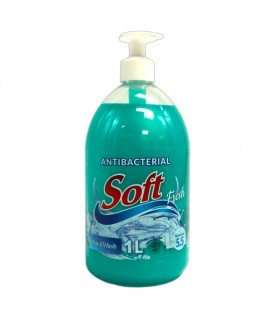 Vedelseep, Soft, Antibakteriaalne 1L