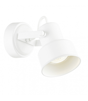 Seinavalgusti GU10, Luna, matt-valge