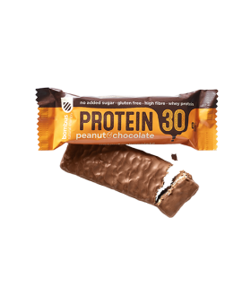 Proteiinibatoon 30%, Bombus, maapähkel ja šokolaad 50g