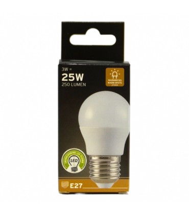 Lambipirn LED, 3W E27 2700K 230V