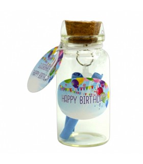 Kiri pudelis, Happy Birthday 7cm