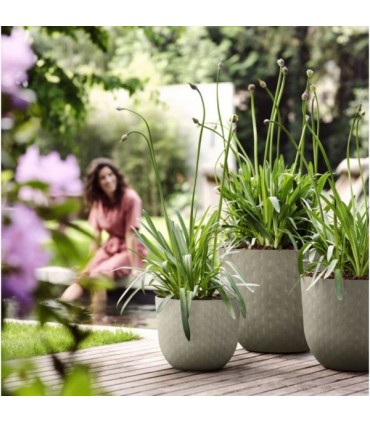 Lillepott, Elho Fuente Grains, hall Ø38cm