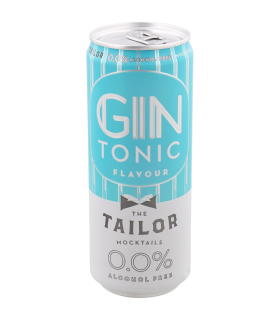 Gin Tonic, The Tailor Mocktails 0.0%, 330ml