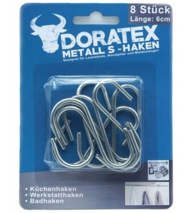 Konksud, Doratex, metall 8tk
