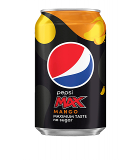 Pepsi Max mangomaitseline 330ml