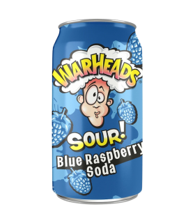 Limonaad, Warheads Sour Blue Raspberry 355ml