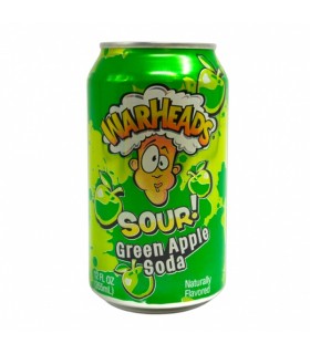 Limonaad, Warheads Sour Green Apple 355ml