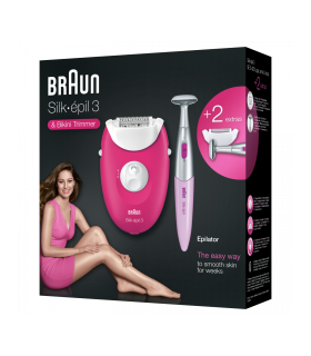 Epilaator, Braun Silk•épil® 3 3420 Legs&Body