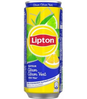Jäätee sidruni ja laimi maitseline, Lipton 330ml