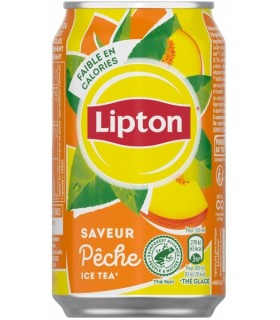 Jäätee virsiku maitseline, Lipton 330ml
