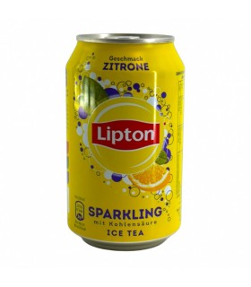 Gaseeritud jäätee sidruni maitseline, Lipton 330ml