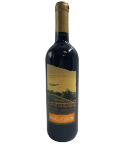 Vein KGT, Friuli Pasco Grion Merlot, punane/kuiv, 12%vol, 75cl