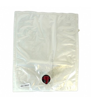 Säilituskott 5l läbipaistev, ventiil keskel