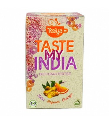 Tee apelsini, ingver ja tulsi, Teaya 68g