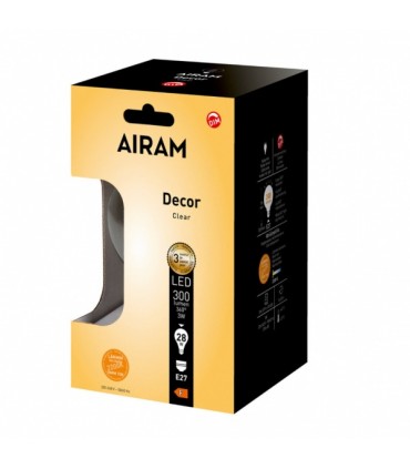 Lambipirn LED, Airam, E27 3W 300Lm 2200K