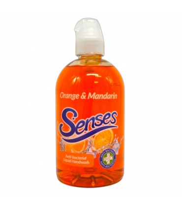 Vedelseep Mandarin Senses, antibakteriaalne 500ml