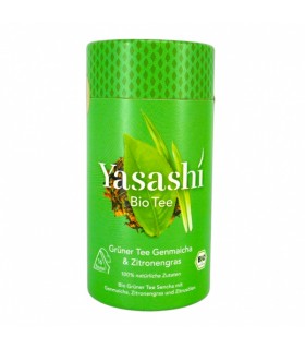 Tee bio, pruuni riisi ja sidrunheina, Yasashi 28g