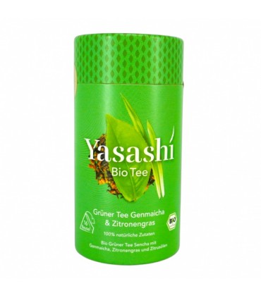 Tee bio, pruuni riisi ja sidrunheina, Yasashi 28g